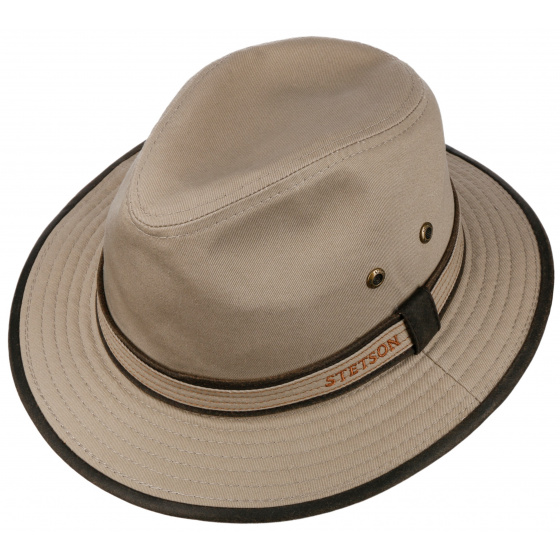 Chapeau  Ava Beige Tissu UPF 40+ - Stetson Chapeau  Ava Beige Tissu UPF 40+ - Stetson