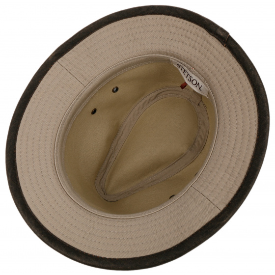 Ava Beige Hat UPF 40+ Fabric - Stetson Ava Beige Hat UPF 40+ Fabric - Stetson