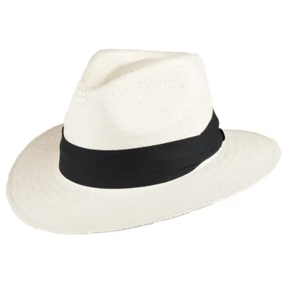 Chapeau Traveller Minzo Papier Paille Blanc - scippis - Traclet