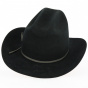 Western hat Felt Black Hair - Traclet