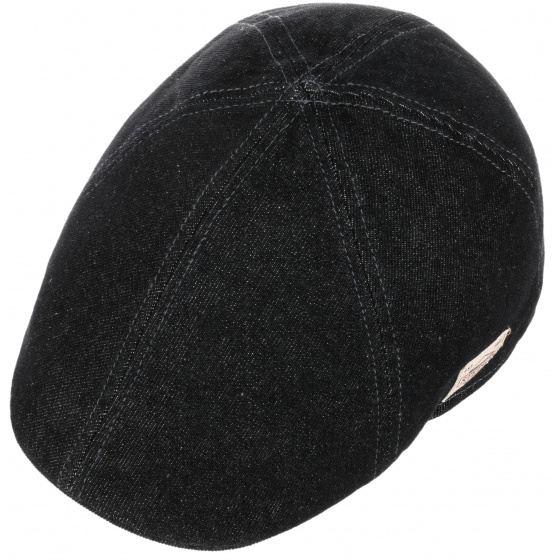 Casquette Texas Leeds Denim Noir Coton - Stetson