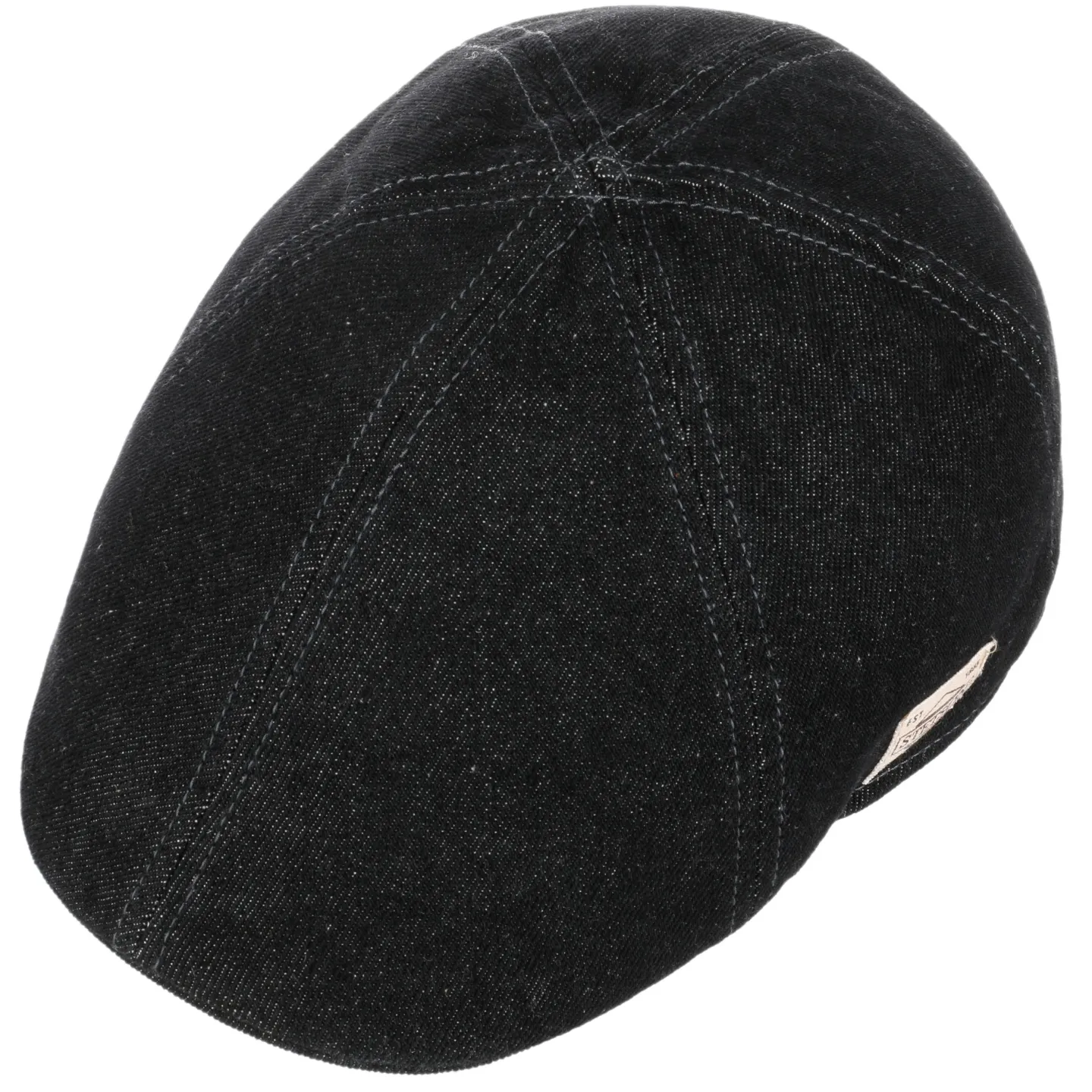 Casquette Texas Leeds Denim Noir Coton - Stetson  Reference : 17170| Chapellerie Traclet