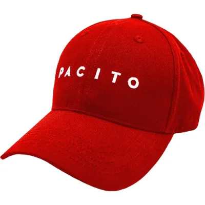Casquette Baseball Marbella rouge - Pacito