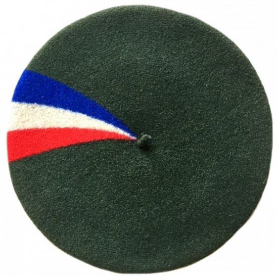 Béret Patriote Kaki - Le Béret Français Béret Patriote Kaki - Le Béret Français