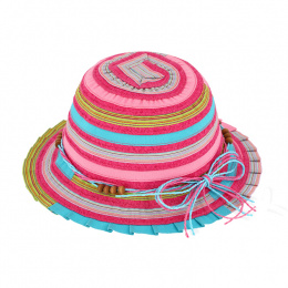 Cloche Hat Julia Child Pink - Traclet
