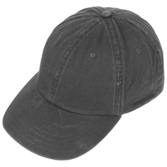 Baseball Cap Rector Anthracite - Stetson Baseball Cap Rector Anthracite - Stetson