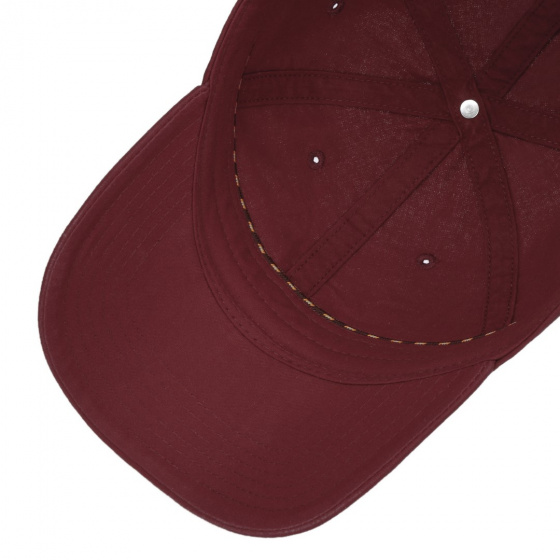Ducor Red Cotton Baseball Cap - Stetson