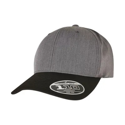 Casquette Baseball Polyester Gris et Noir - Flexfit