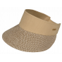 Vesder Paper Straw Visor Sand - Barts