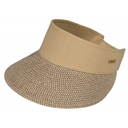 Vesder Straw Visor Sand Paper - Barts