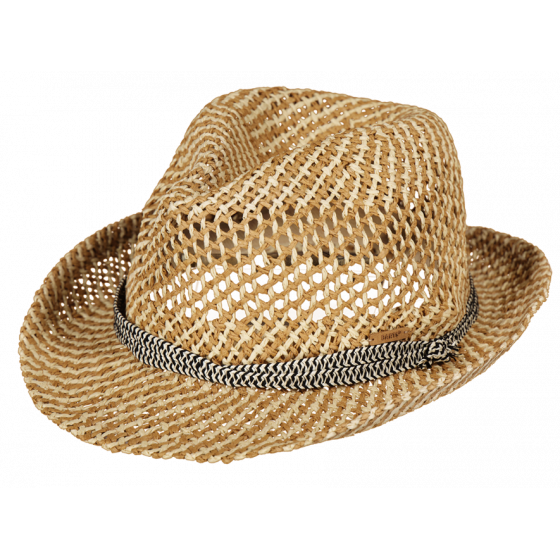Trilby Hydrang Straw Paper Hat - Barts