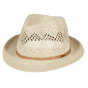 Trilby Baisy Paille Beige Hat - Barts