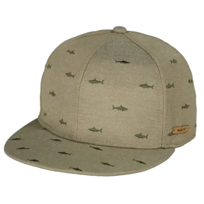 Casquette Snapback Enfant Pauk Requins Taupe - Barts