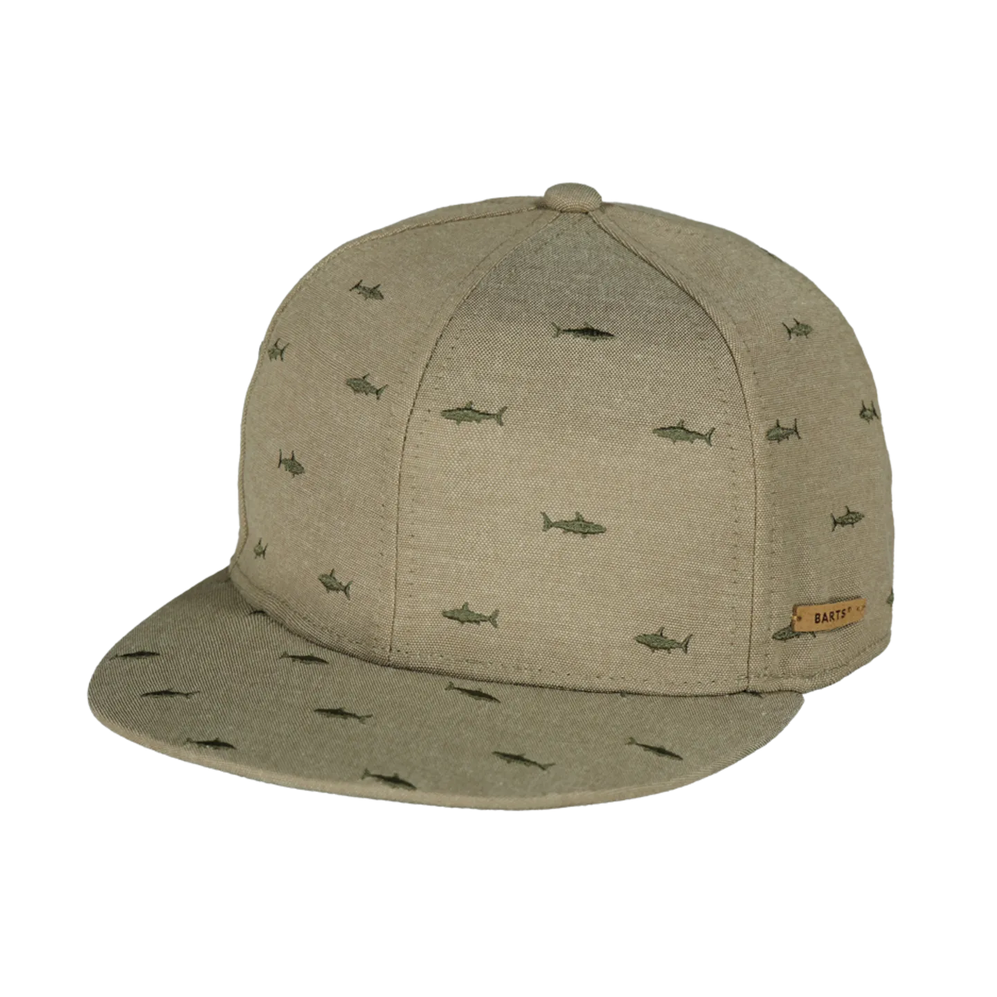 Casquette Snapback Enfant Pauk Requins Taupe - Barts