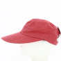 Jaipur Hemp Coral Large Visor Cap - Aussie Apparel
