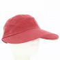 Jaipur Hemp Coral Large Visor Cap - Aussie Apparel