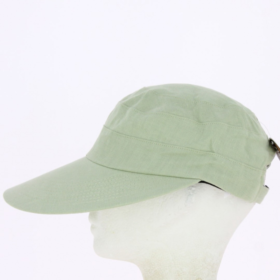 Jaipur Hemp Almond Green Large Visor Cap - Aussie Apparel Jaipur Hemp Almond Green Large Visor Cap - Aussie Apparel