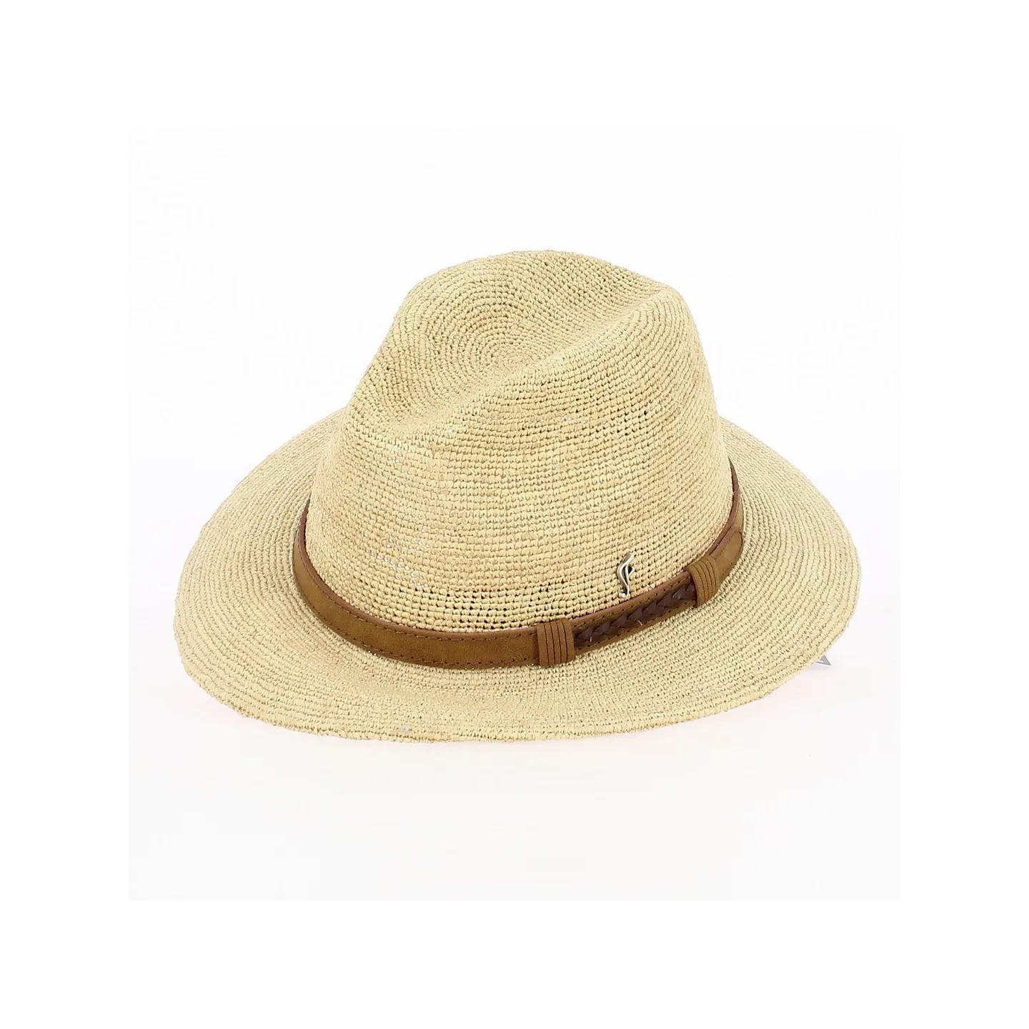 Chapeau Traveller Raphia Crochet - Fléchet