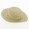 Canotier Gonzo Paille Naturelle - Panizza