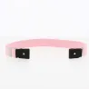 Ceinture sans boucle enfant Rose - Traclet