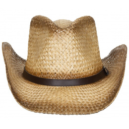 Chapeau Cowboy Shells Paille Naturelle - Traclet