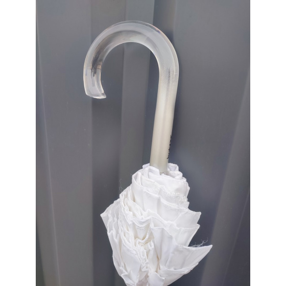 Ombrelle Blanche Ouverture Automatique - Isotoner Ombrelle Blanche Ouverture Automatique - Isotoner