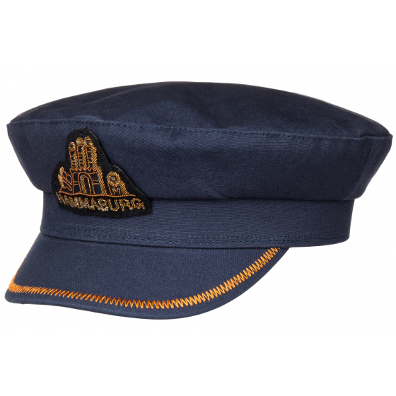 Captain's cap Hammaburg Navy - Traclet