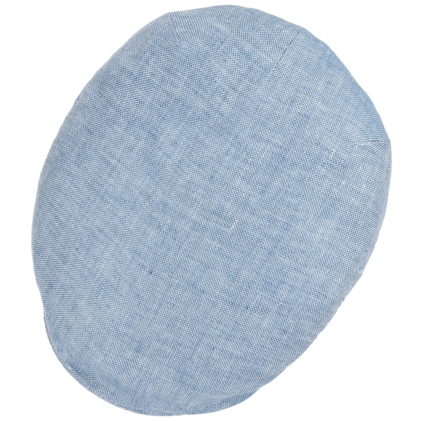Stetson Light Blue Linen Canary Flat Cap