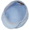 Stetson Light Blue Linen Canary Flat Cap