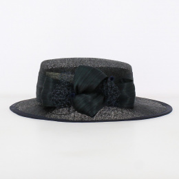Chapeau de cérémonie Sidonie Marine - Traclet