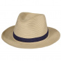 Carnations Straw Hat Natural Paper - Barts