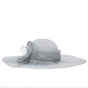 Corinne Paille Mouse Grey Ceremonial Capelin - Traclet
