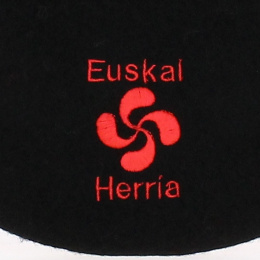 Basque Cross Embroidery Beret - Traclet
