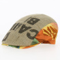 Jute and cotton flat cap - Traclet