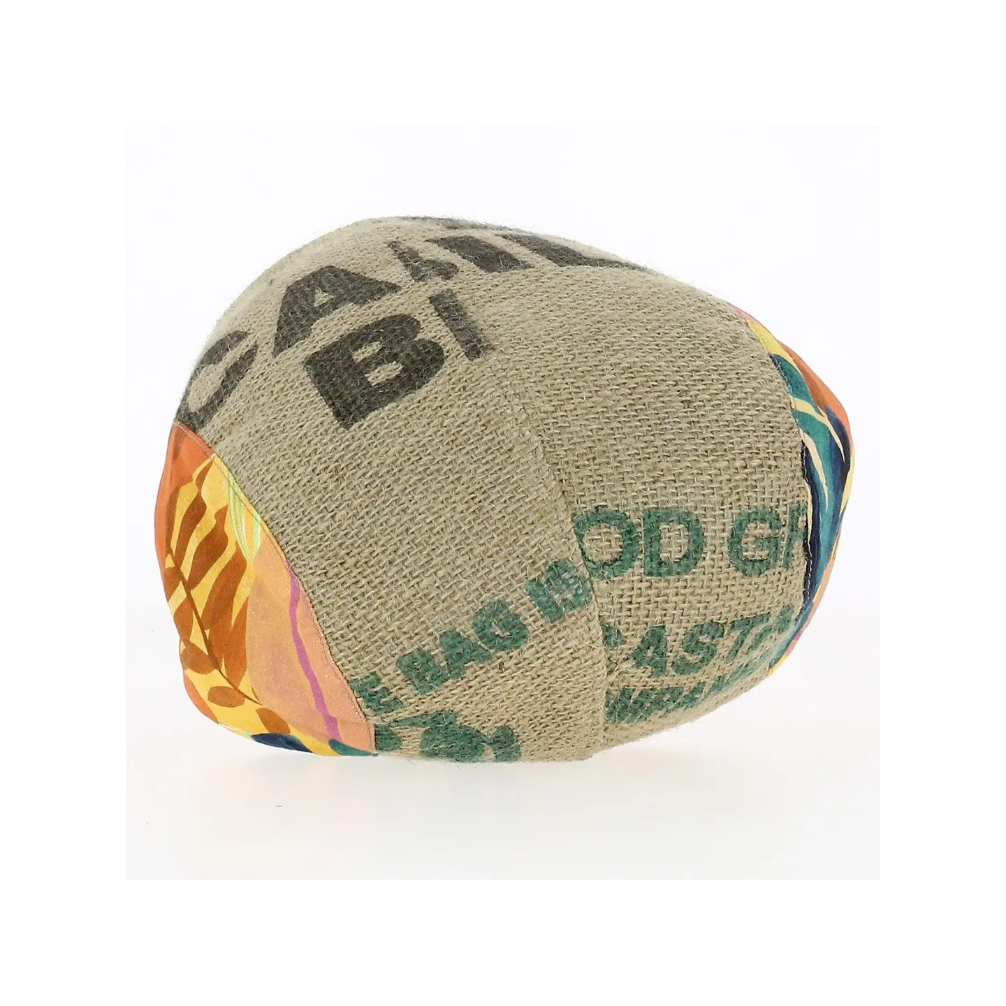 Jute and cotton flat cap - Traclet