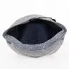 Casquette plate Lin Grise - Traclet