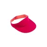 Raspberry and Coral Reversible Cotton Visor - MTM