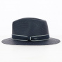 Brooks Traveller Panama Hat Navy - Bailey
