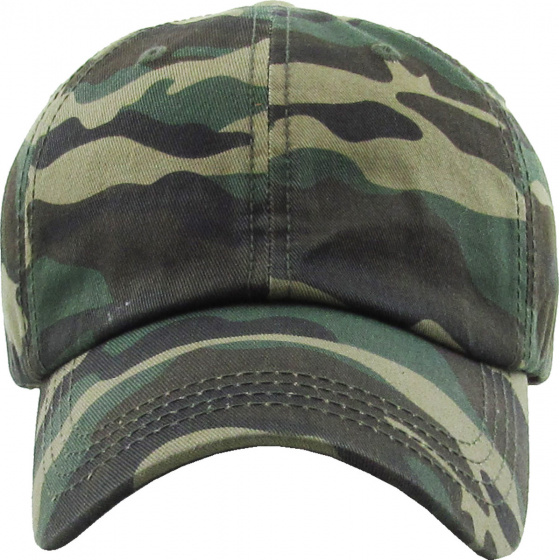 Women's Baseball Cap Ponytail Camouflage - Traclet