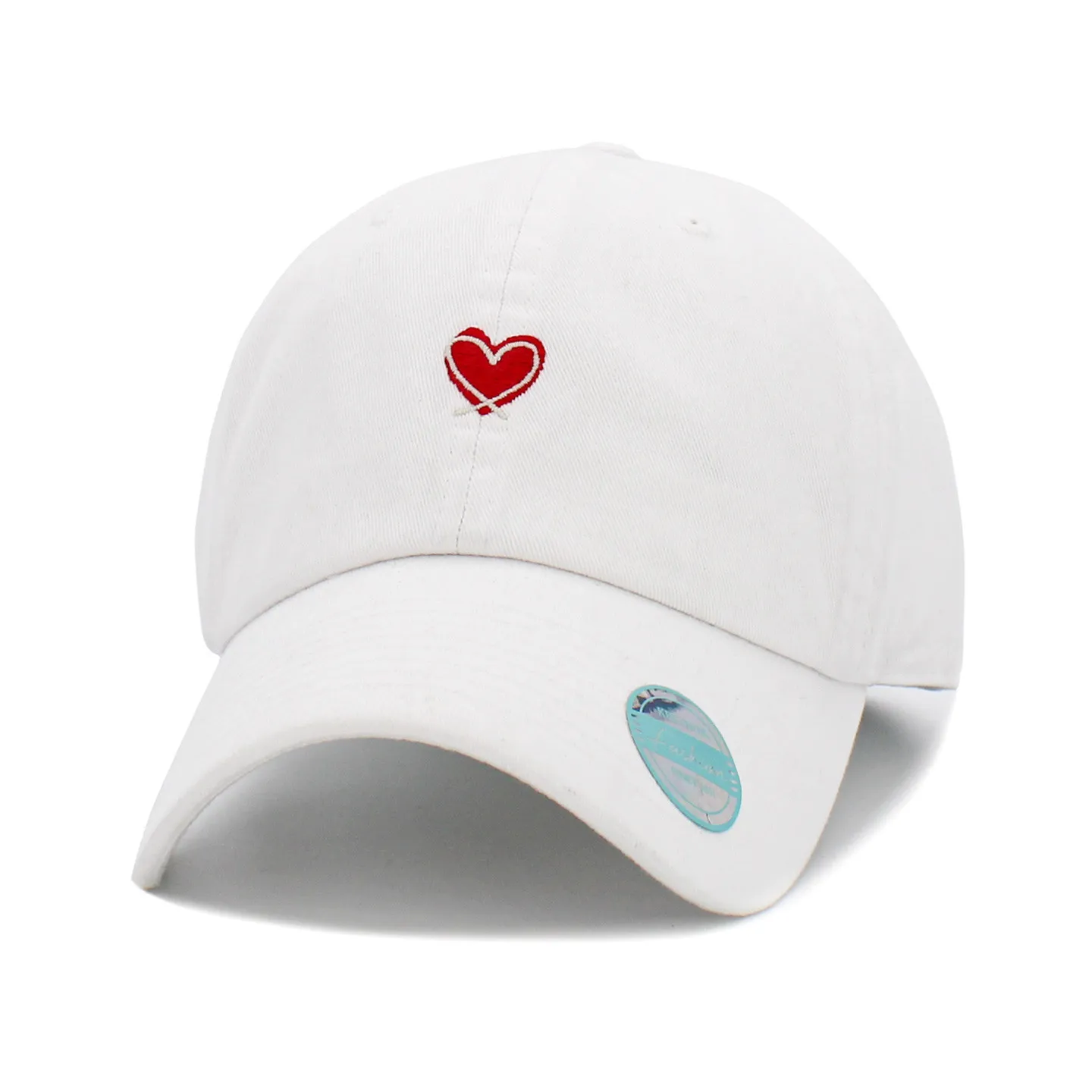 Casquette Strapback Love More Blanche - Kbethos  Reference : 17926| Chapellerie Traclet