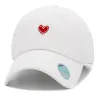 Casquette Strapback Love More Blanche - Kbethos  Reference : 17926| Chapellerie Traclet