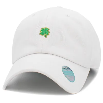 Casquette Strapback Trèfle Blanche - Kbethos