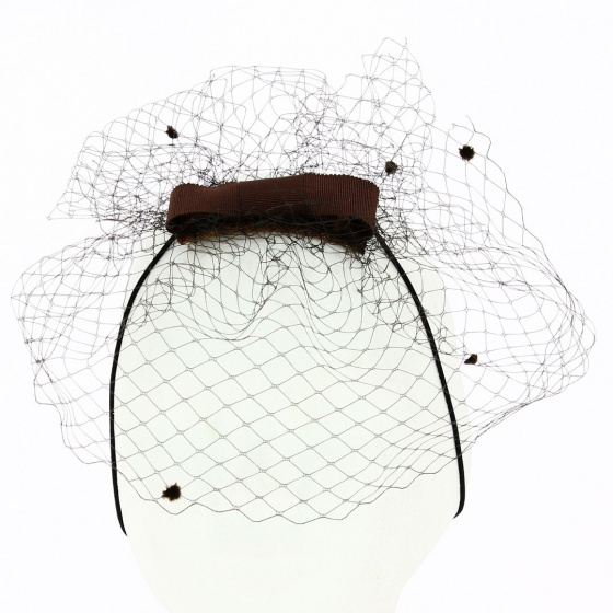 Brown Sisal ceremonial headband - Traclet