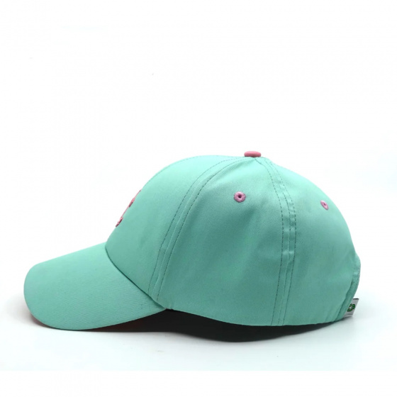 Recycled Polyester Mint Baseball Cap - Le chapoté Recycled Polyester Mint Baseball Cap - Le chapoté