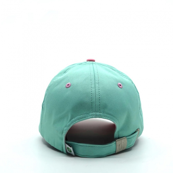 Recycled Polyester Mint Baseball Cap - Le chapoté Recycled Polyester Mint Baseball Cap - Le chapoté
