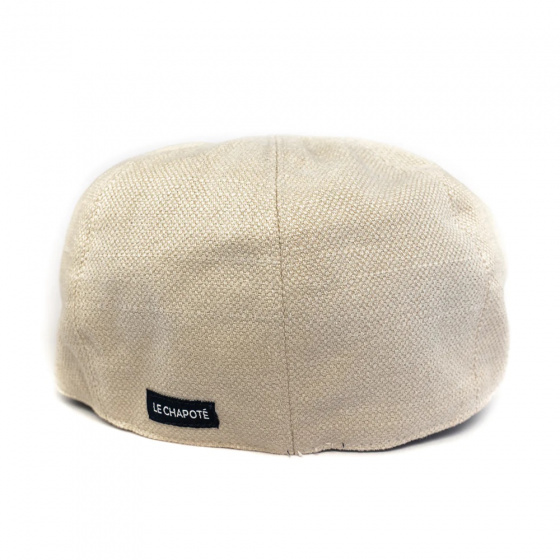 Natural Cotton Eight Panel Cap - Le Chapoté Paris