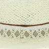 Natural Straw Fedora Hat - Fléchet Reference: 11994 | Traclet Hat Shop