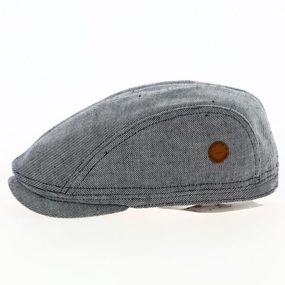 Casquette plate Didier Lin Bleu - Crambes Casquette plate Didier Lin Bleu - Crambes