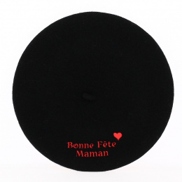 Mother's Day Embroidered Beret - Traclet