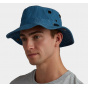 Safari Hat Wanderer Globe Trotter T3 Wanderer Blue Jean - Tilley
